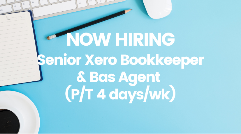 Senior Xero Bookkeeper & BAS Agent (P/T 4 days p/wk)